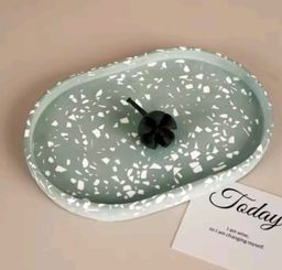 Molde de bandeja ovalada. 