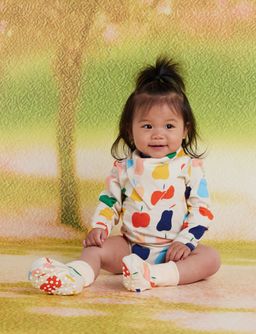 [PRE-ORDER] Long Sleeve Bodysuit (Tiny Orchard)