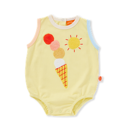 [PRE-ORDER] Cotten Singletsuit (Tiny Orchard Icecream)