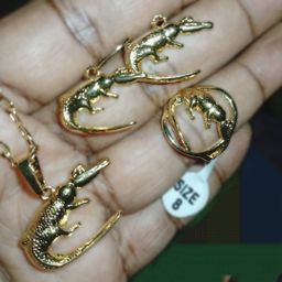 18k Gold Filled Jewelry Set 