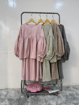 AMÉLIE GINGHAM SET 