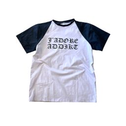 ADDIKT (W/GREY) T-SHIRT