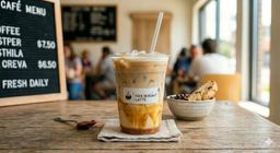 Iced Seasalt Caramel Latte