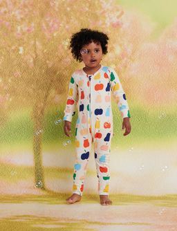 [PRE-ORDER] Long Sleeve Romper (Tiny Orchard)