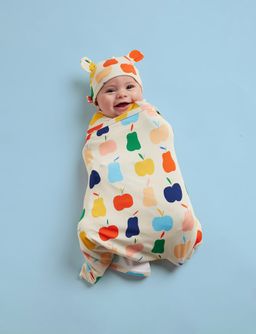 [PRE-ORDER] Swaddle Blanket (Tiny Orchard)