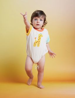 [PRE-ORDER] Terry Bodysuit (Zoo Crew - Giraffe)