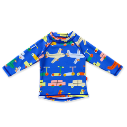 [PRE-ORDER] Long Sleeve Rash Swim Top (Beep Beep)