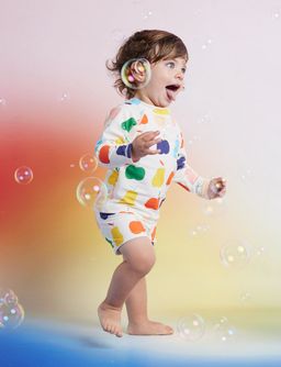 [PRE-ORDER] Long Sleeve Rash Swim Top (Tiny Orchard)