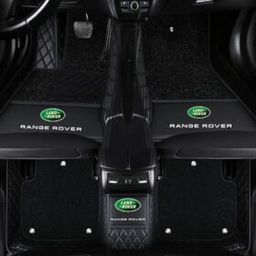 TAPIS 9D LUXURY-land rover (noir/noir)+mokitte noir