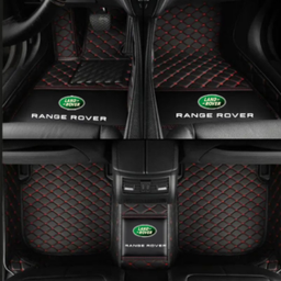 TAPIS 8D plus LUXURY-land rover (noir/rouge)