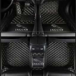 TAPIS 8D,plus LUXURY-jaguar (noir/beige)