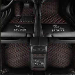 TAPIS 8D,plus LUXURY-jaguar (noir/rouge)
