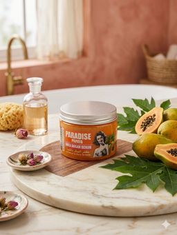 Cornells shea sugar scrub كورنيلز مقشر سكر زبدة الشيا بالبابايا 