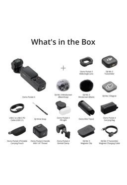 DJI Osmo Pocket 4 Creator Combo