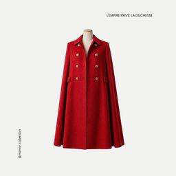 Abrigo La Duchesse, Rojo
