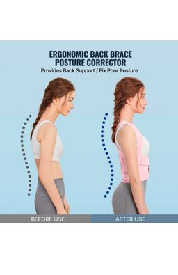 GUDOO Back Brace and Posture Corrector for Women and Men 
