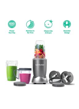 NUTRIBULLET 9-Piece Accessories 600W High-Speed Bullet Blender, 
