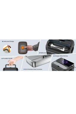 Cordless Electric Lunch Box for Adults