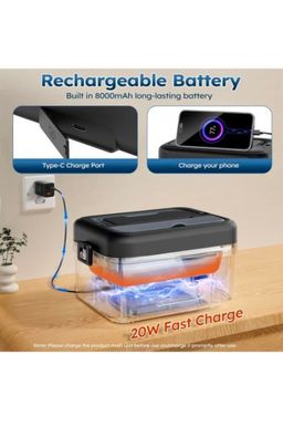 Cordless Electric Lunch Box for Adults