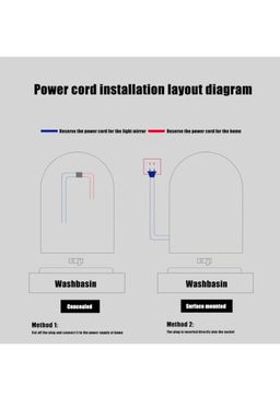 Arched LED Bathroom Mirror, Frameless Arch Backlit Wall Mirror, Lighted Vanity Mirror with 3 Color Temperature Adjustment, Anti-Fog