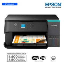 EPSON L4360 / MULTIFUNCIONAL WIFI / IMPRESORA / DUPLEX / ESCANER / COPIADORA
