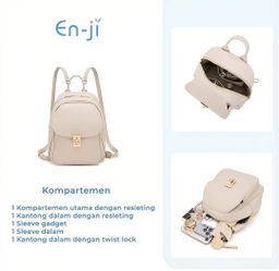 EN-JI WONBUM Backpack wanita