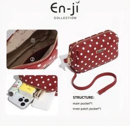 En-ji AILI-Black Slingbag wanita