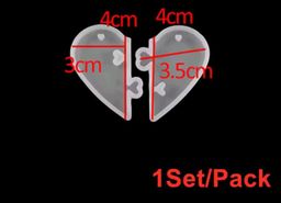 Molde Cerraduras de Corazon 