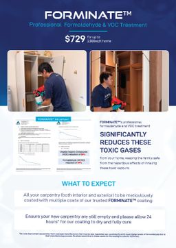 Forminate™️ Formaldehyde Treatment Package