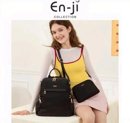 EN-JI LISA BACKPACK [Khaki]
