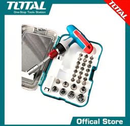 TOTAL 31 pcs Screwdriver and Bits set