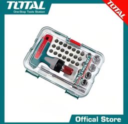 TOTAL 31 pcs Screwdriver and Bits set