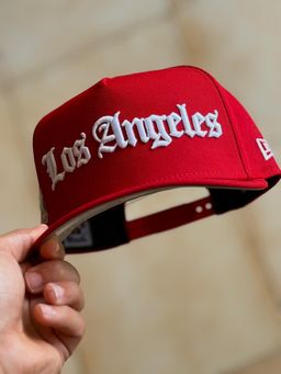 New Era 9Fifty A-Frame - La Dodgers 40th Anniversary Red Prime Edition