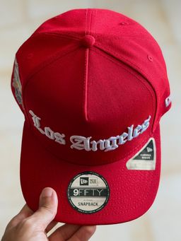 New Era 9Fifty A-Frame - La Dodgers 40th Anniversary Red Prime Edition