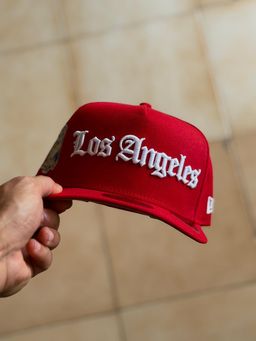 New Era 9Fifty A-Frame - La Dodgers 40th Anniversary Red Prime Edition