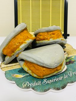 Charcoal Otah Buns (10pcs)