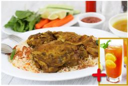 Nasi Arab Kambing + Air