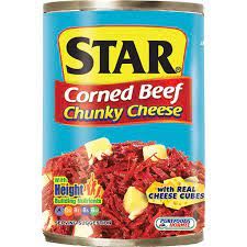 Star corn beef Chuncy CHEESE 175G