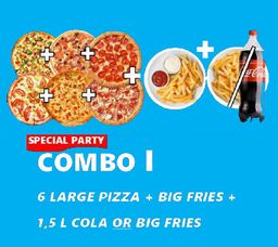 The Pizza show Combo I