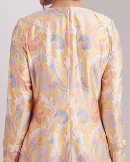 ERINA BAJU KURUNG - ORANGE POP