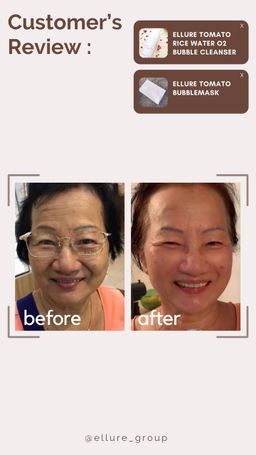 🔥𝐇𝐈𝐆𝐇𝐋𝐘 𝐑𝐀𝐕𝐄𝐃!!🔥 🍅𝐄𝐋𝐋𝐔𝐑𝐄 𝐓𝐎𝐌𝐀𝐓𝐎 𝐃𝐄𝐄𝐏 𝐂𝐋𝐄𝐀𝐍𝐒𝐈𝐍𝐆 𝐆𝐑𝐀𝐏𝐇𝐄𝐍𝐄 𝐁𝐔𝐁𝐁𝐋𝐄 𝐌𝐀𝐒𝐊🍅 - EXFOLIATING MASK