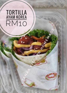 TORTILLA SPICY KOREAN CHICKEN