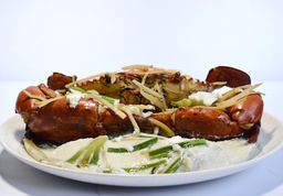 Steamed Crab with Egg White 蛋白清蒸蟹