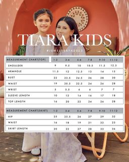 TIARA LACE KURUNG (KIDS) - PURPLE PINK