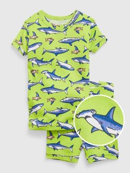 Organic Cotton Green Shark Set