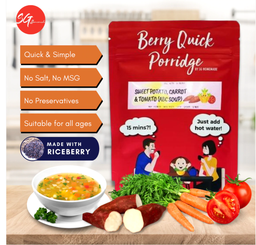 SGHM BERRY QUICK PORRIDGE