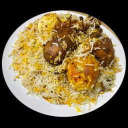 Kolkata Special Chicken Dum Biriyani with Egg & Potato