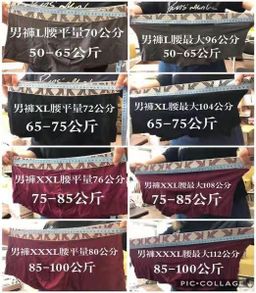 UNDERWEAR 3X (MEN) - RED