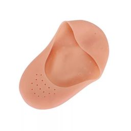 Chaussettes de pied anti-sèches, Silicone protéger les semelles talons