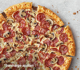 Domino's Smoky Pepperoni Mushroom